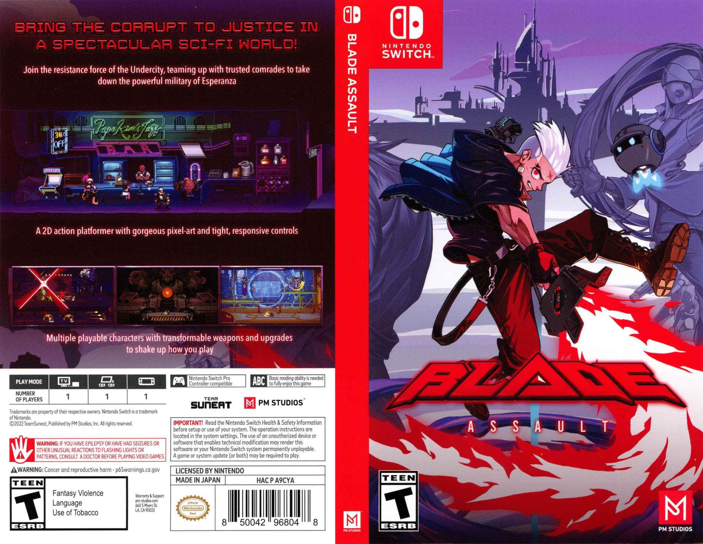 Blade Assault Cover Art - WOI Solutions