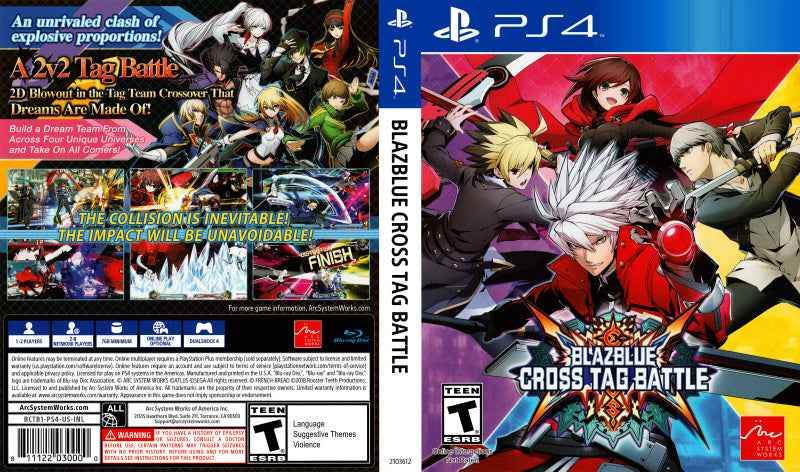 Blazeblue Cross Tag Battle Cover Art - WOI Solutions