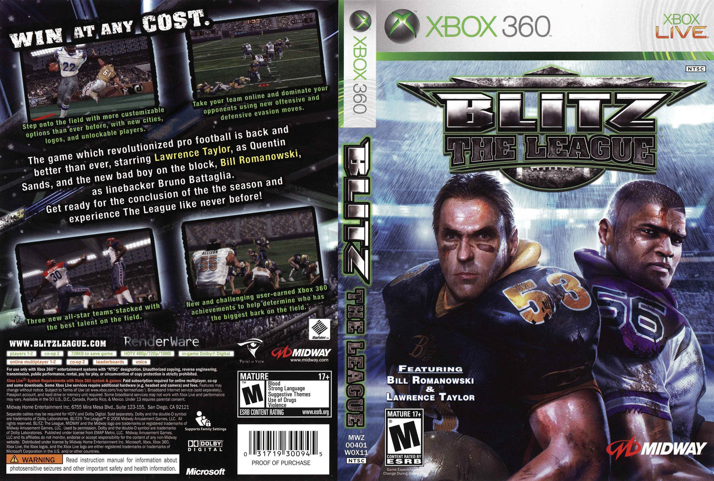 Blitz The League Cover Art - WOI Solutions