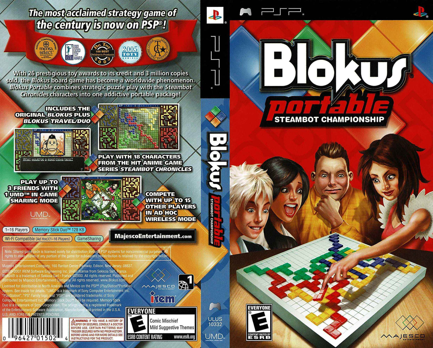 Blokus Portable Steambot Championship Cover Art - WOI Solutions