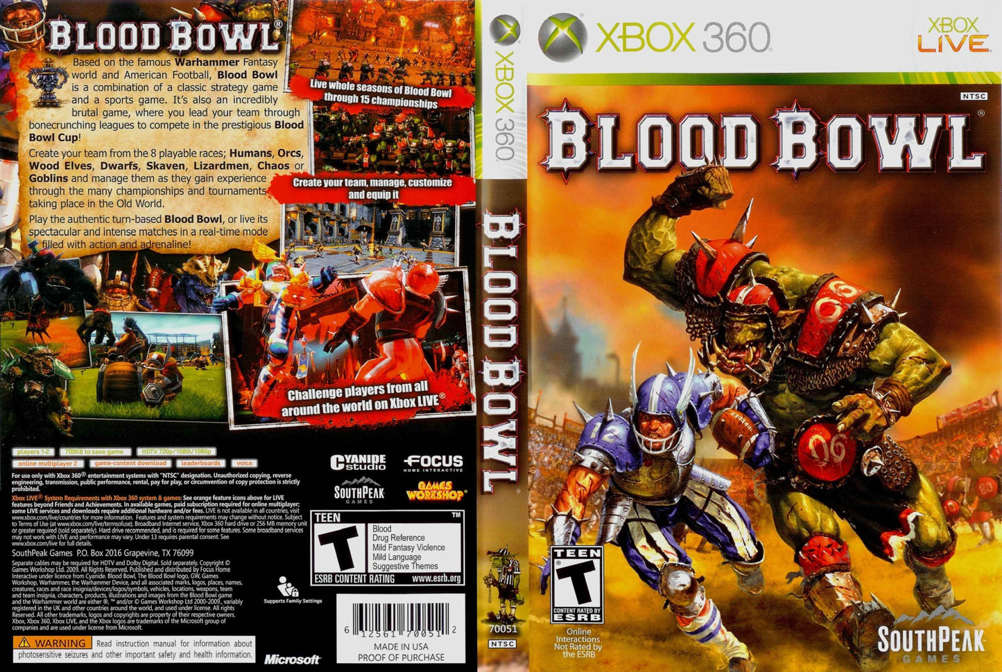 Blood Bowl Cover Art - WOI Solutions