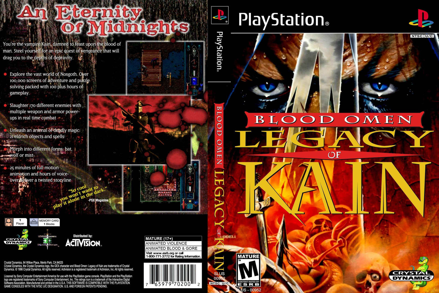 Blood Omen Cover Art - WOI Solutions