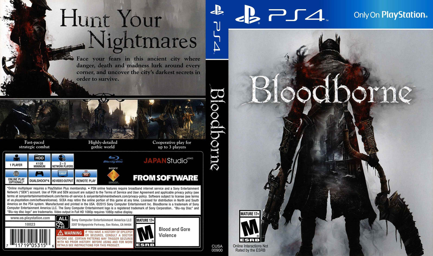 Bloodborne Cover Art - WOI Solutions