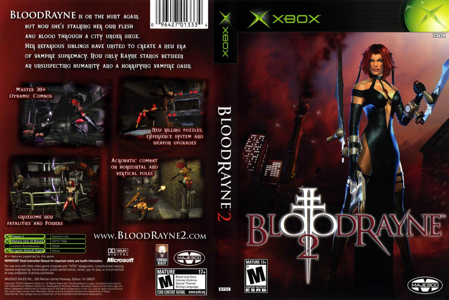 Bloodrayne 2 Cover Art - WOI Solutions