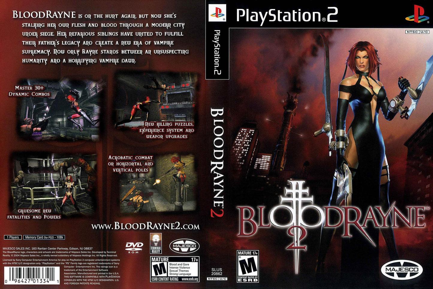 Bloodrayne 2 Cover Art - WOI Solutions