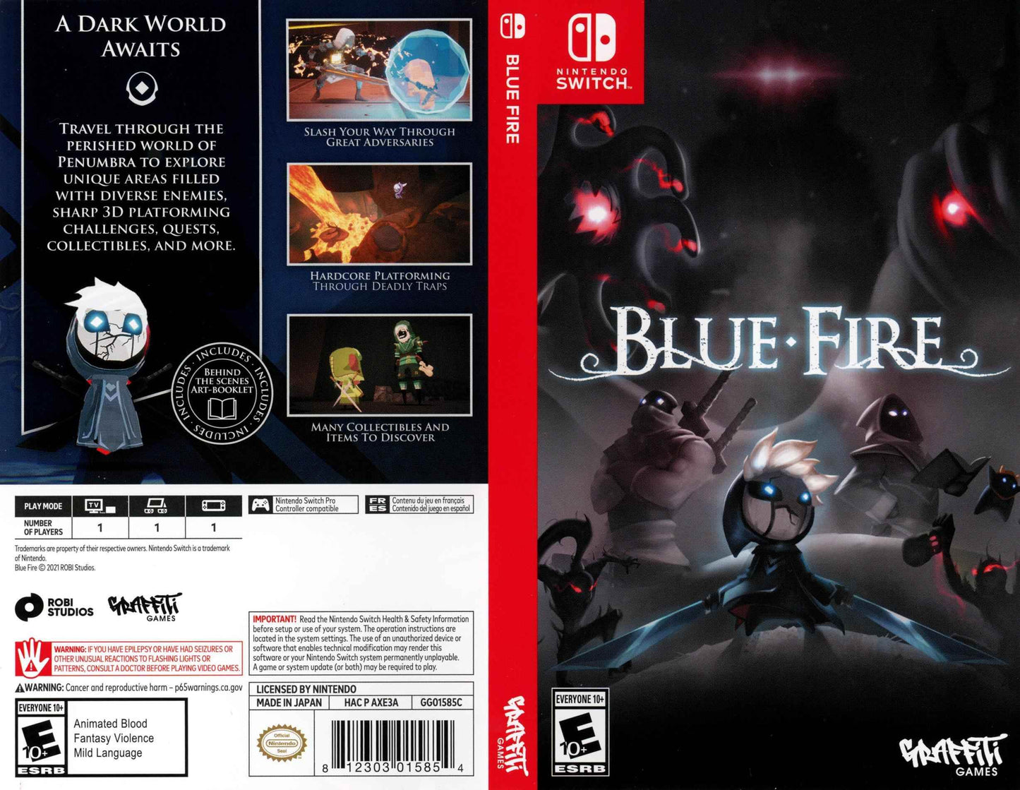 Blue Fire Cover Art - WOI Solutions