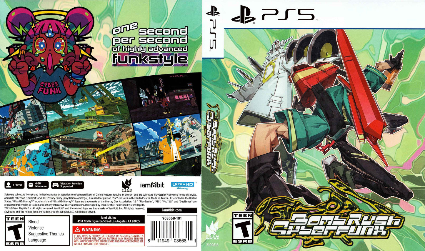 Bomb Rush Cyberfunk Cover Art - WOI Solutions