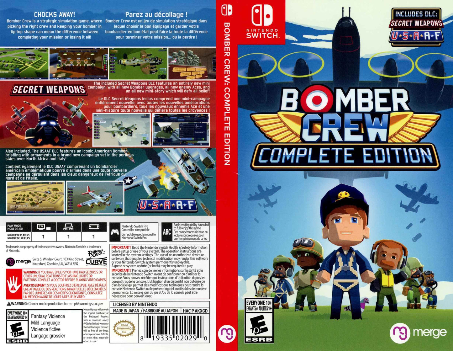 Bomber Crew Complete Edition Cover Art - WOI Solutions