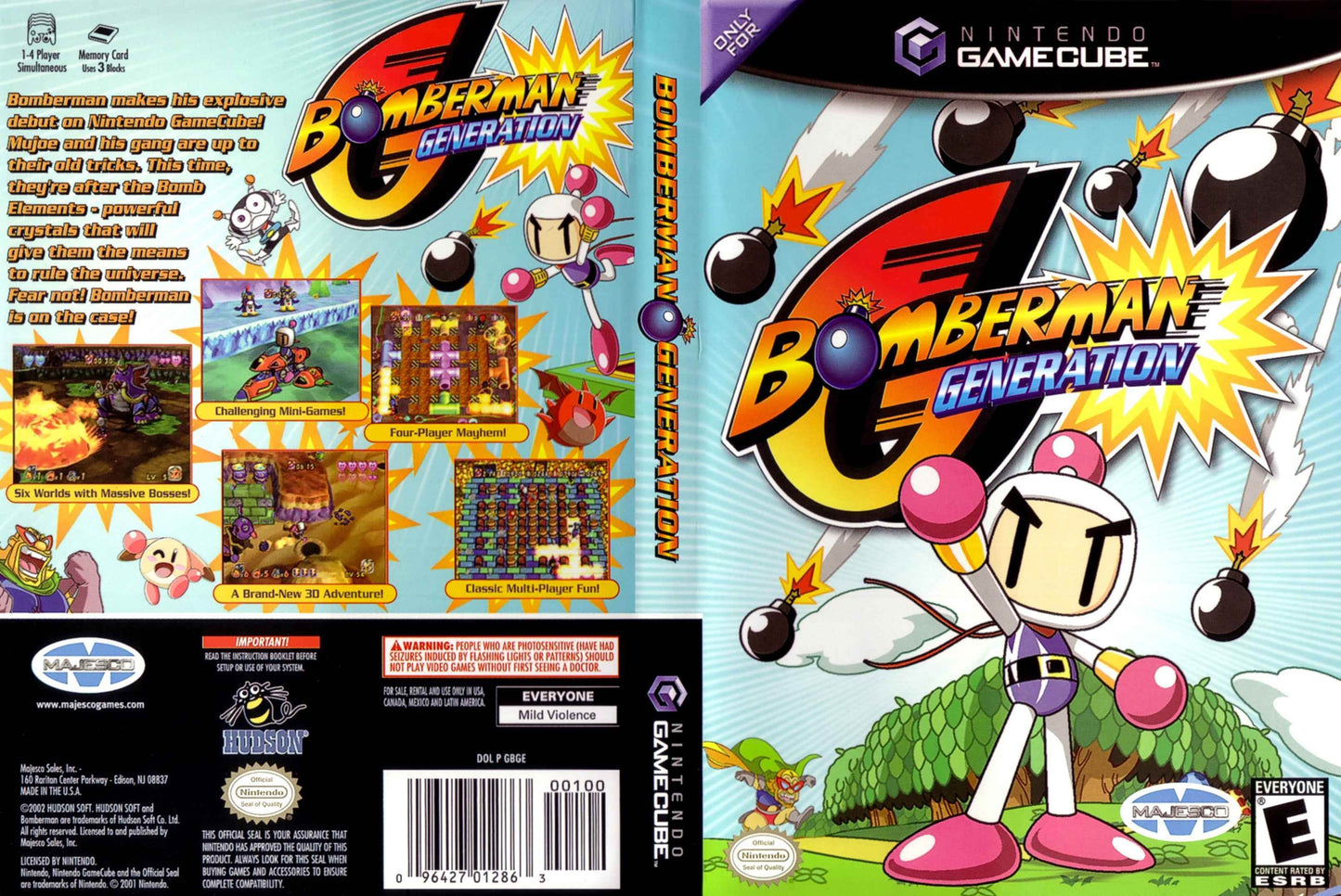 Bomberman Generation Cover Art - WOI Solutions