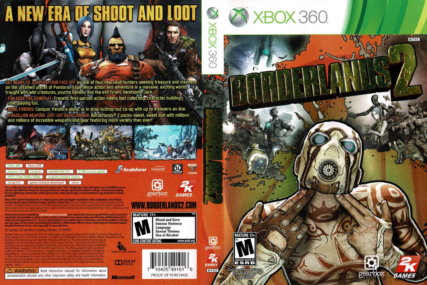 Borderlands 2 Cover Art - WOI Solutions