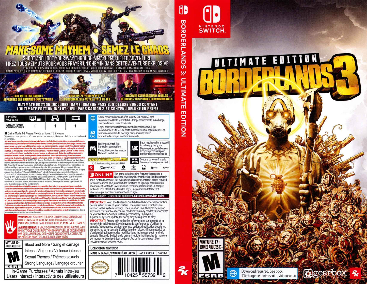 Borderlands 3 Ultimate Edition Cover Art - WOI Solutions