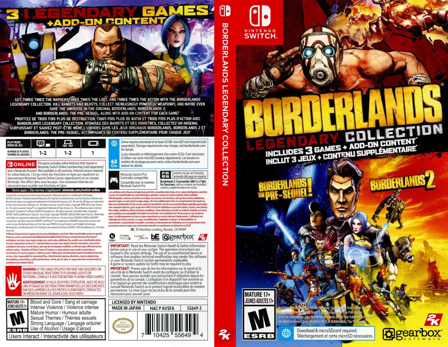 Borderlands Legendary Collection Cover Art - WOI Solutions