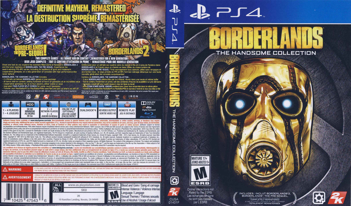 Borderlands The Handsome Collection Cover Art - WOI Solutions
