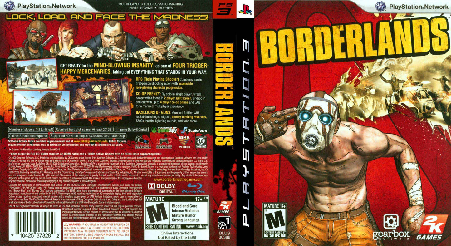 Borderlands Cover Art - WOI Solutions