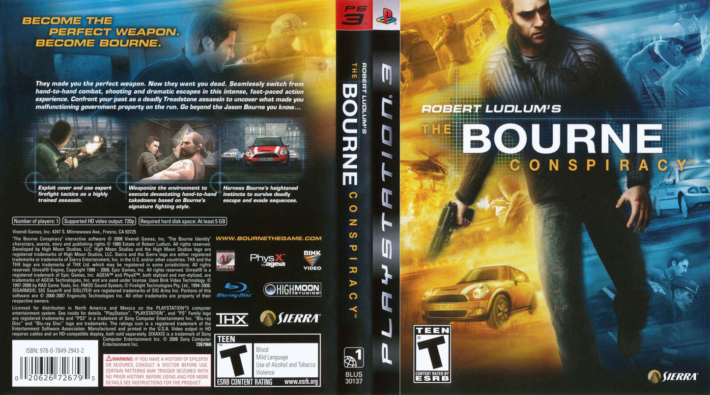 Bourne Conspiracy, The Cover Art - WOI Solutions