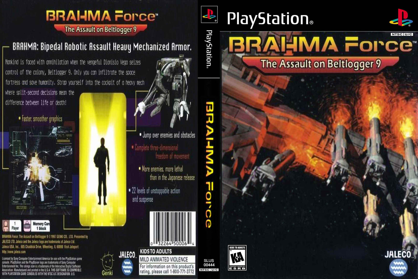 Brahma Force The Assault on Beltlogger 9 Cover Art - WOI Solutions