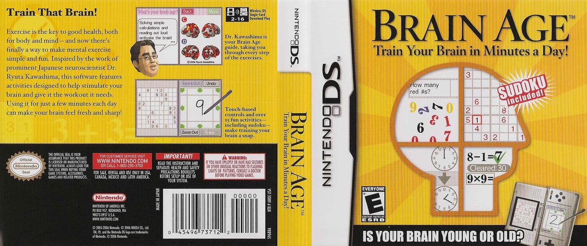 Brain Age Cover Art - WOI Solutions