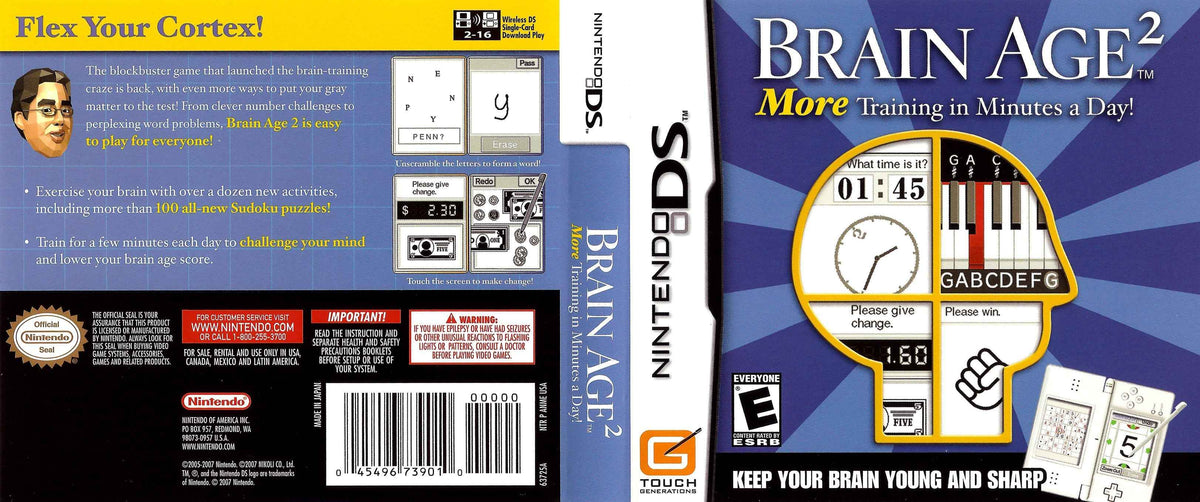 Brain Age 2 Cover Art - WOI Solutions