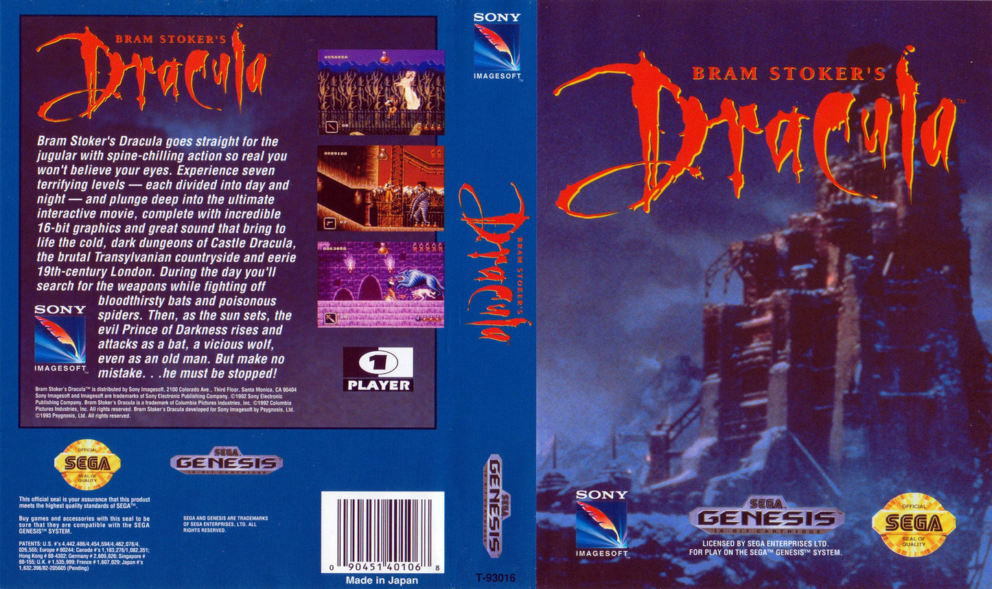 Bram Stoker's Dracula Cover Art - WOI Solutions