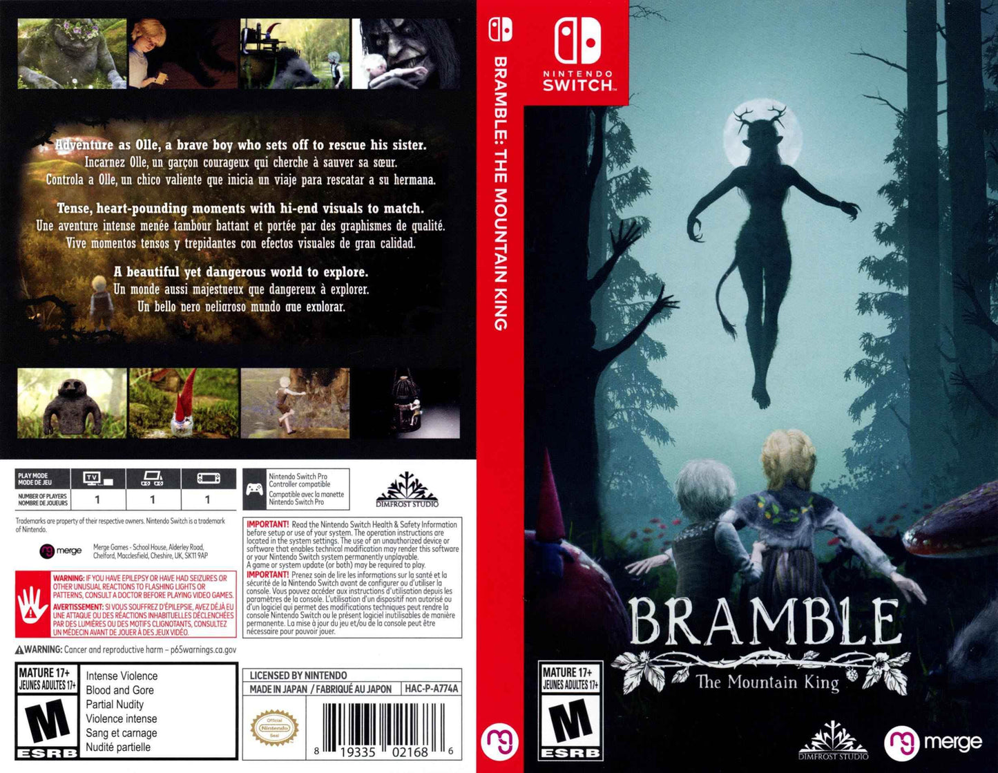 Bramble The Mountain King Cover Art - WOI Solutions