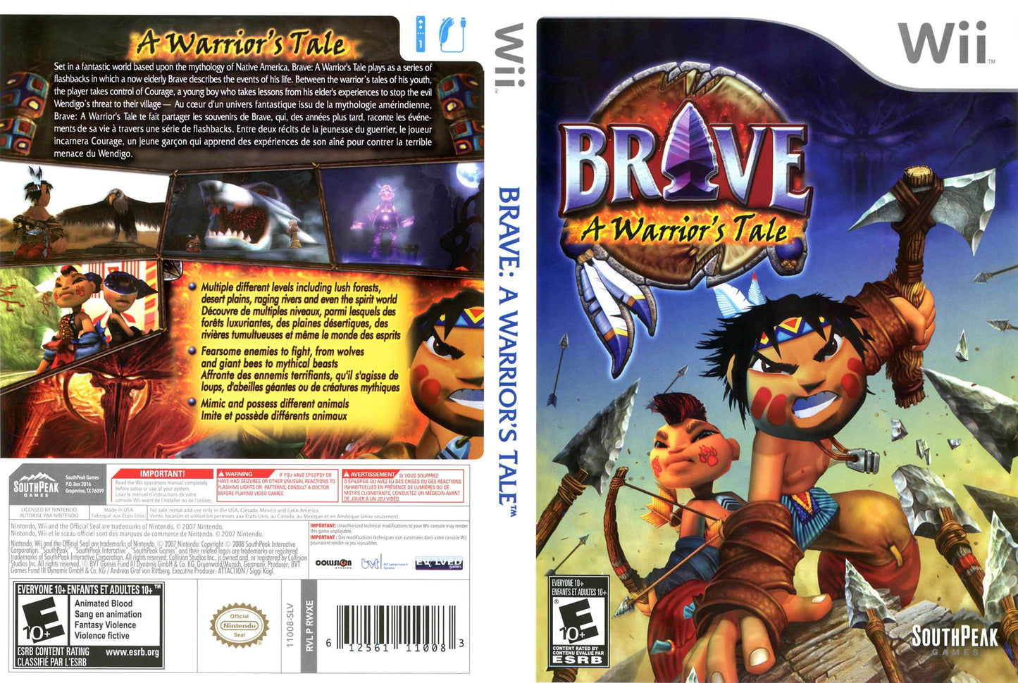 Brave A Warrior's Tale Cover Art - WOI Solutions