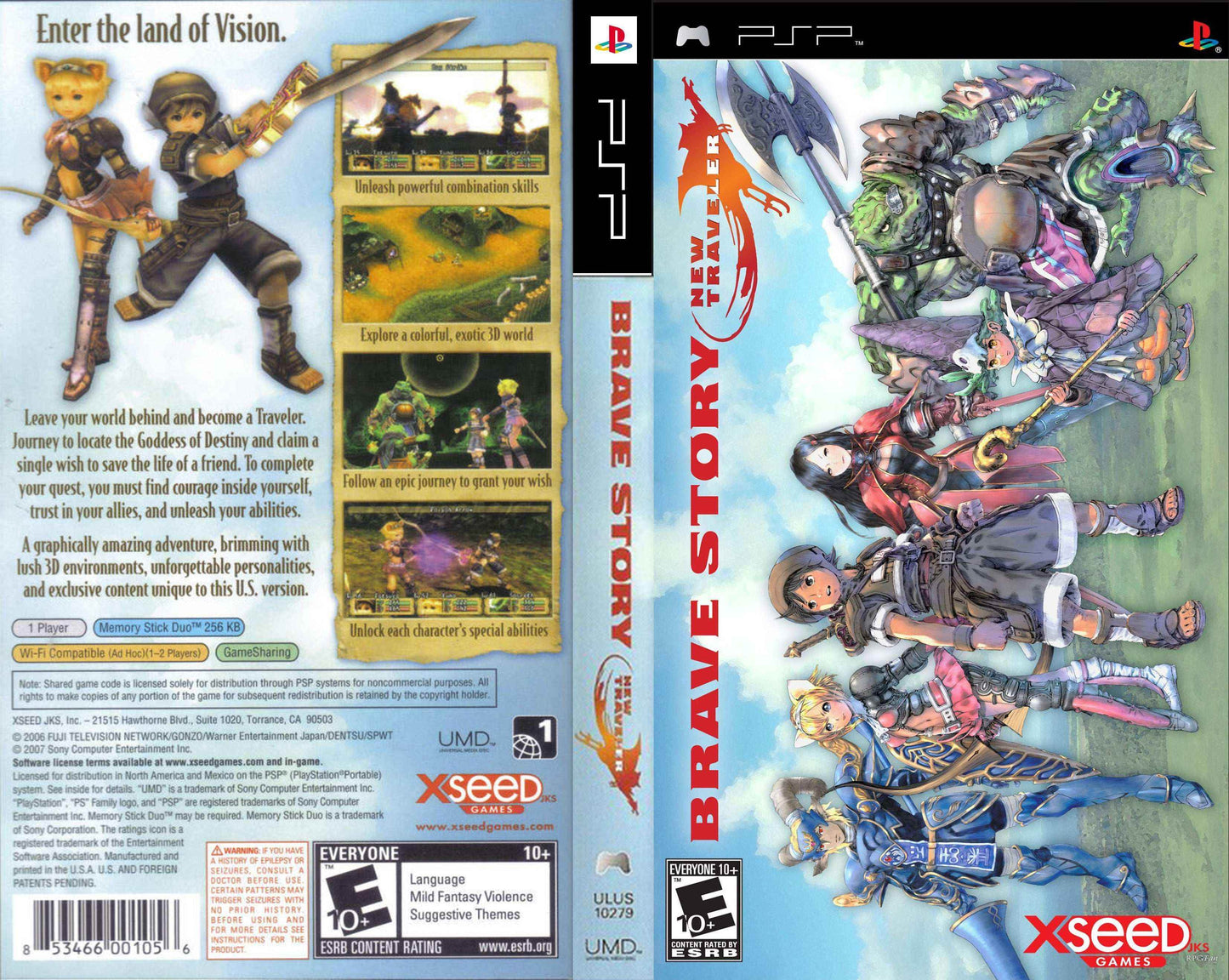 Brave Story New Traveler Cover Art - WOI Solutions