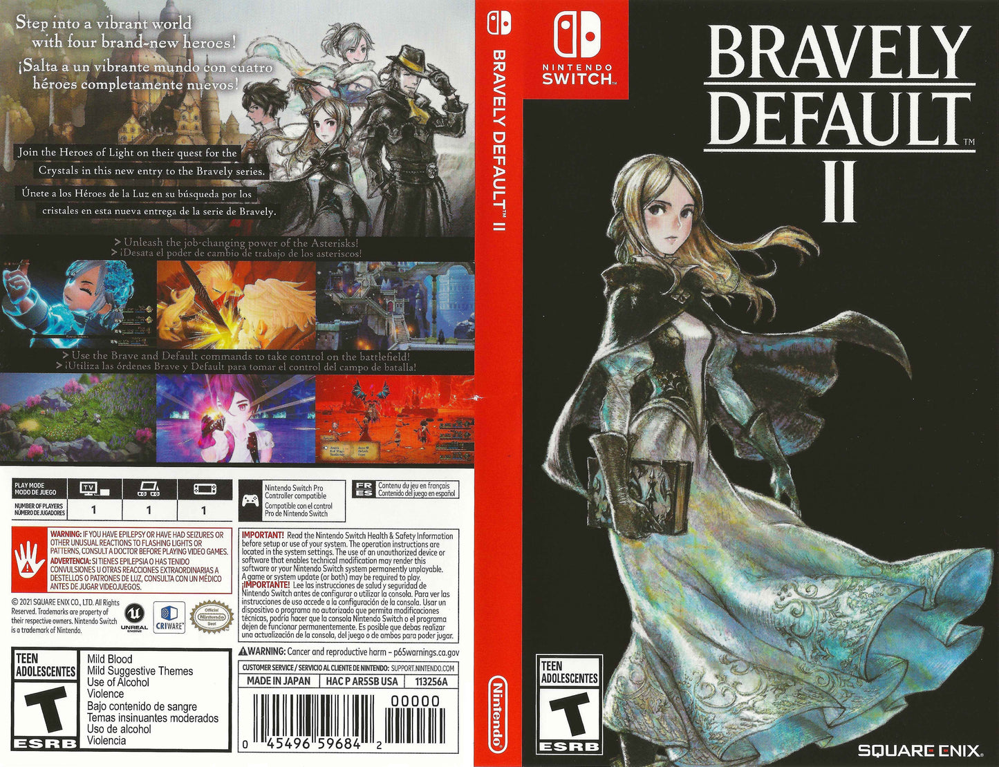 Bravely Default II Cover Art - WOI Solutions