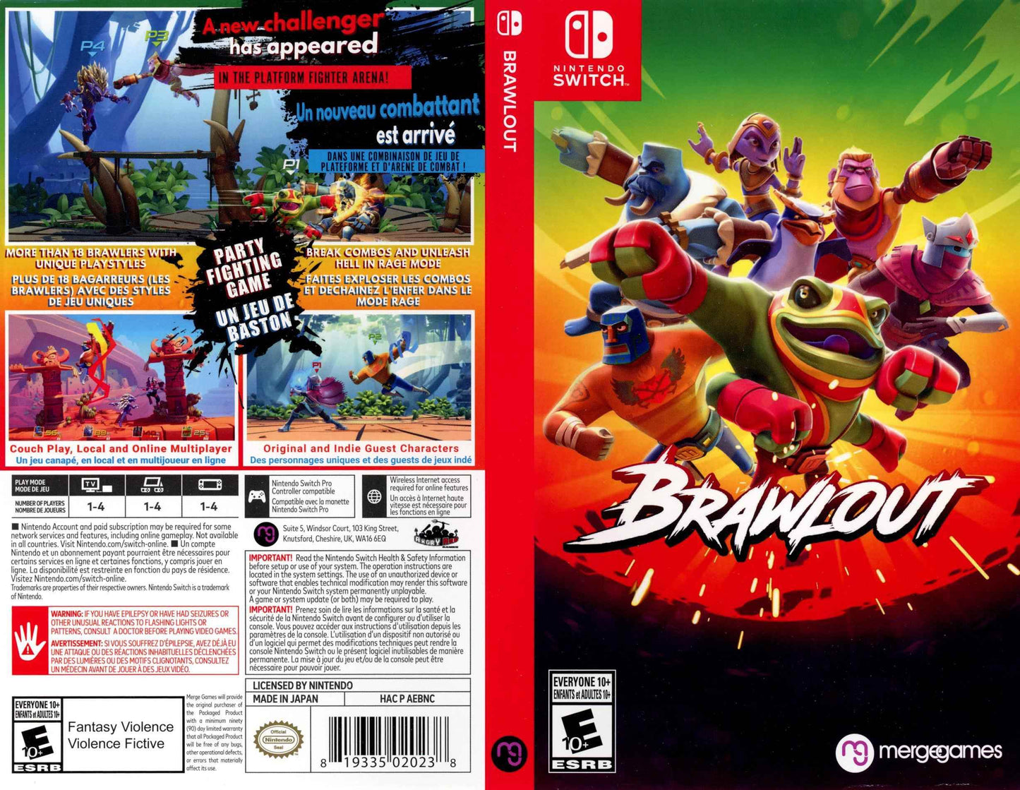 Brawlout Cover Art - WOI Solutions