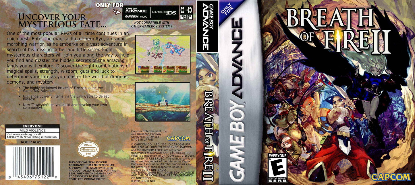 Breathe of Fire 2 Cover Art - WOI Solutions
