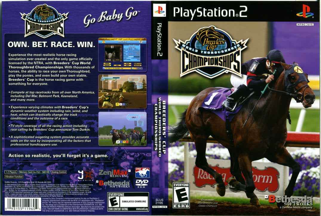 Breeder's Cup World Thoroughbred Championships Cover Art - WOI Solutions