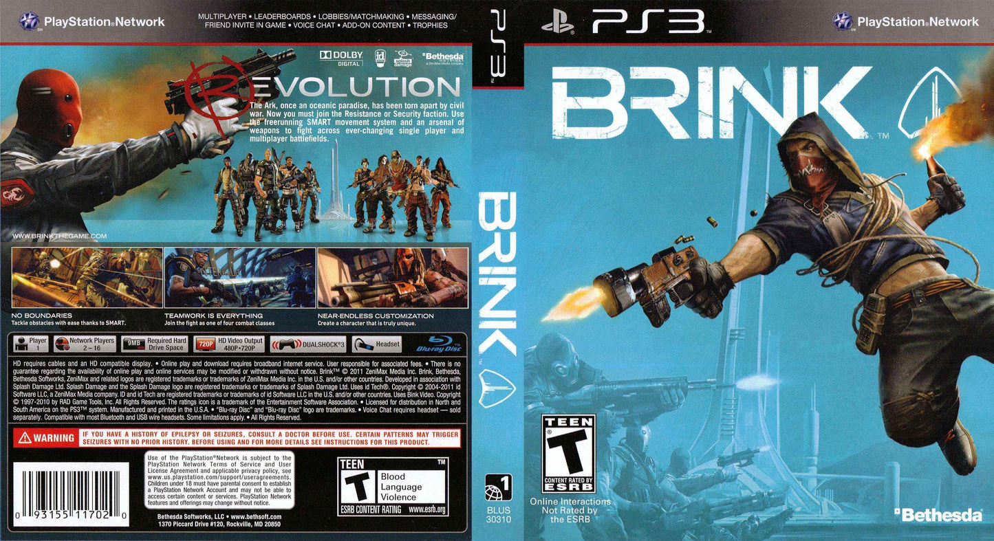 Brink Cover Art - WOI Solutions