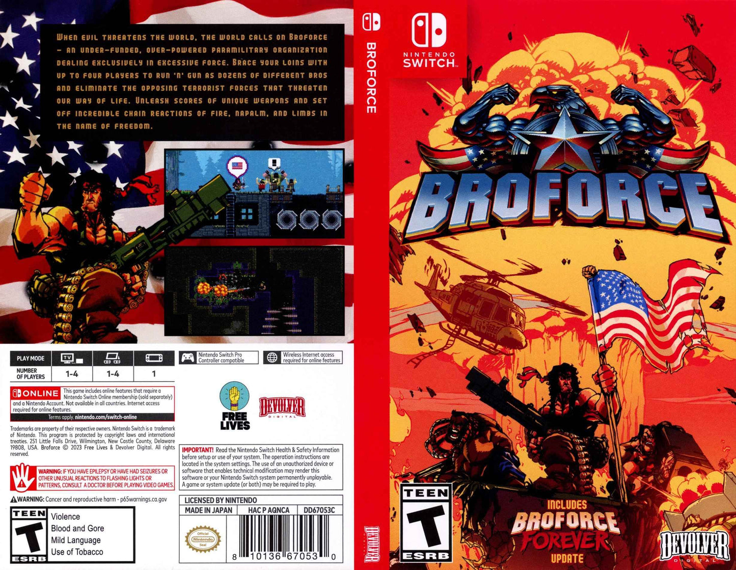 Broforce Cover Art - WOI Solutions