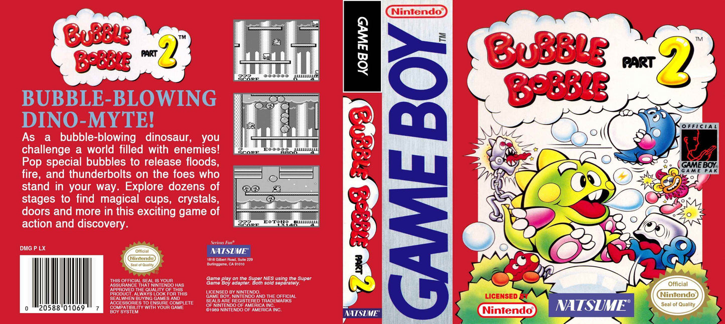 Bubble Bobble Part 2 Cover Art - WOI Solutions