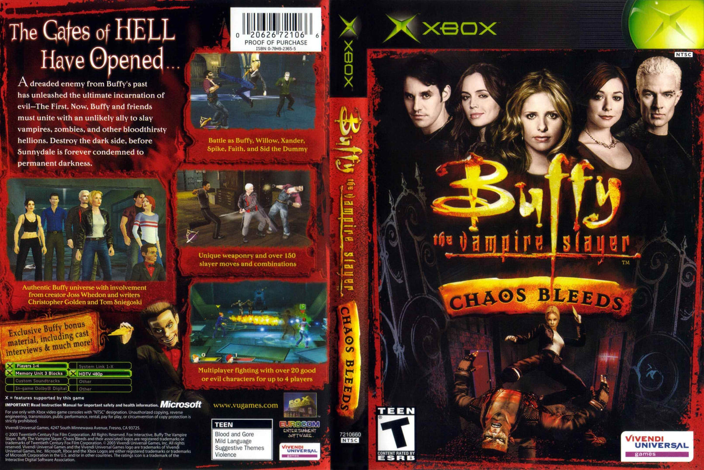 Buffy the Vampire Slayer Chaos Bleeds Cover Art - WOI Solutions