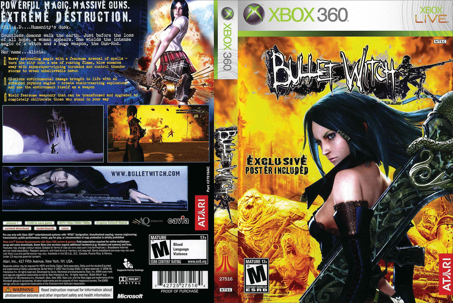 Bullet Witch Cover Art - WOI Solutions