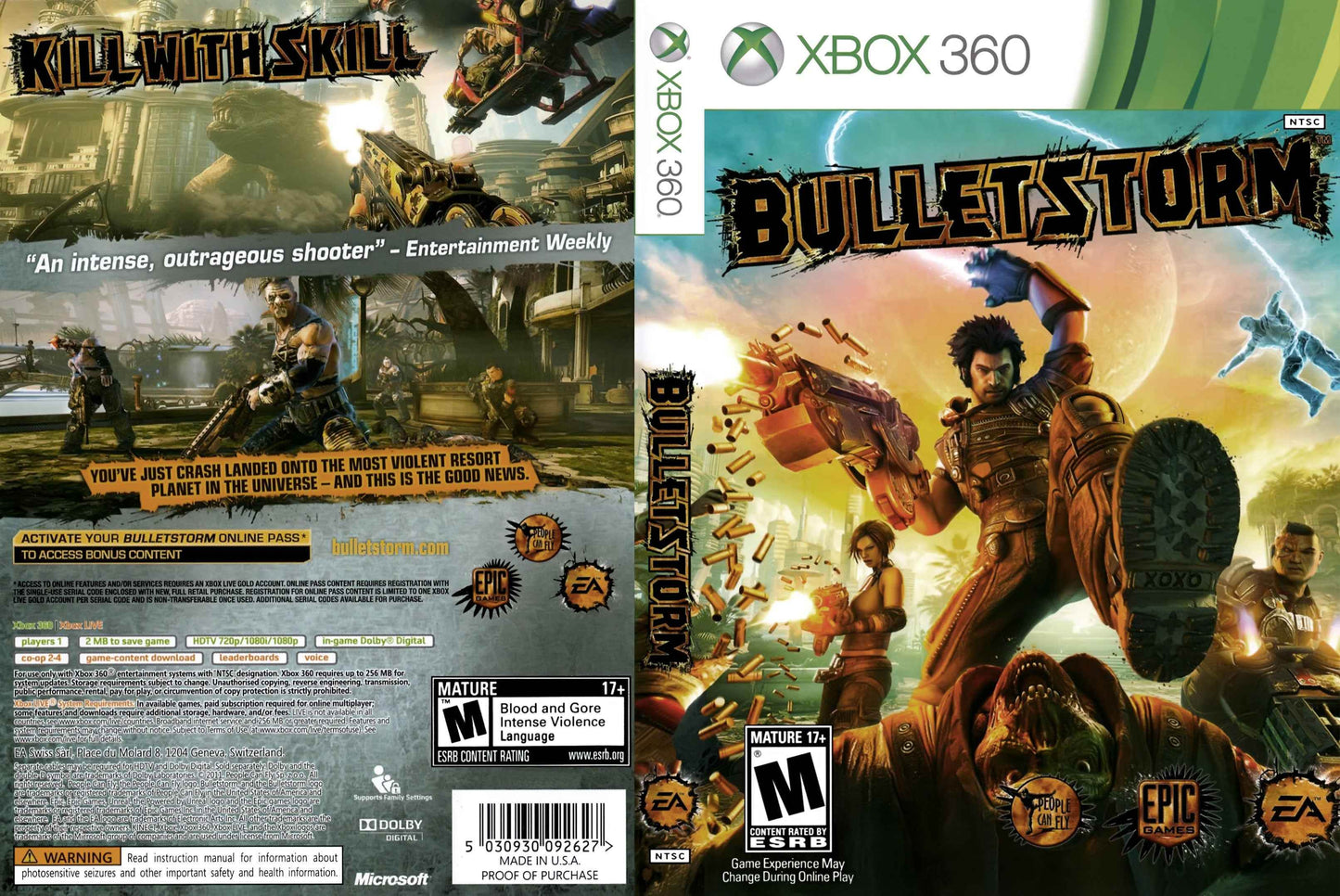 Bulletstorm Cover Art - WOI Solutions