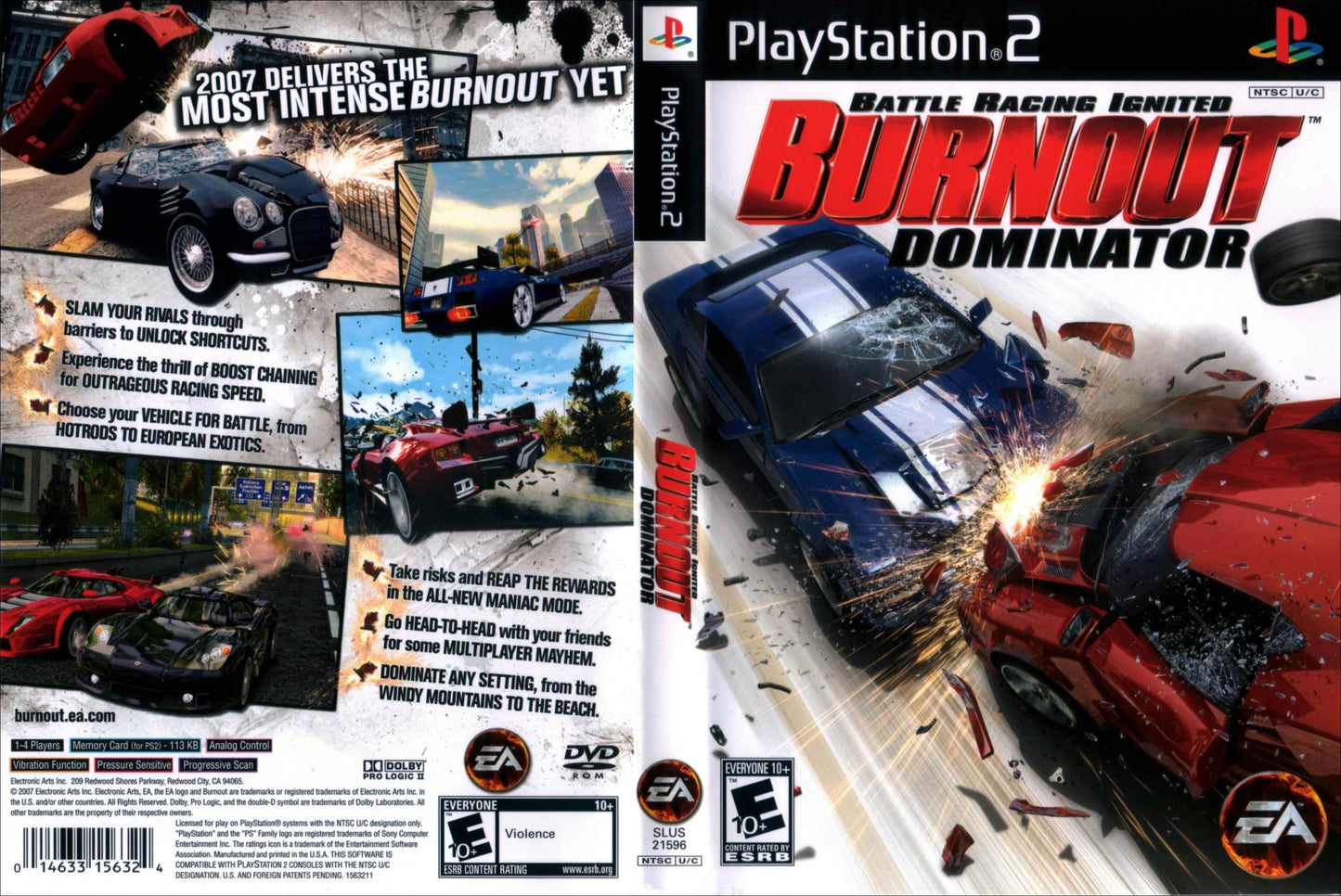Burnout Dominator Cover Art - WOI Solutions