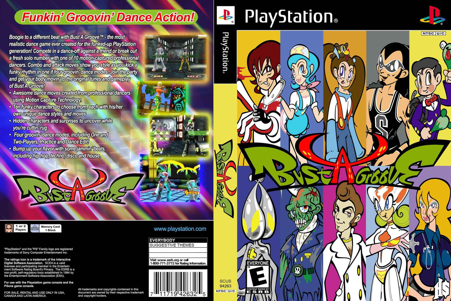 Bust-A-Groove Cover Art - WOI Solutions