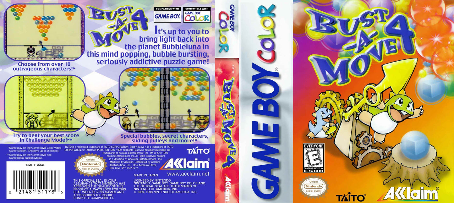 Bust-A-Move 4 Cover Art - WOI Solutions