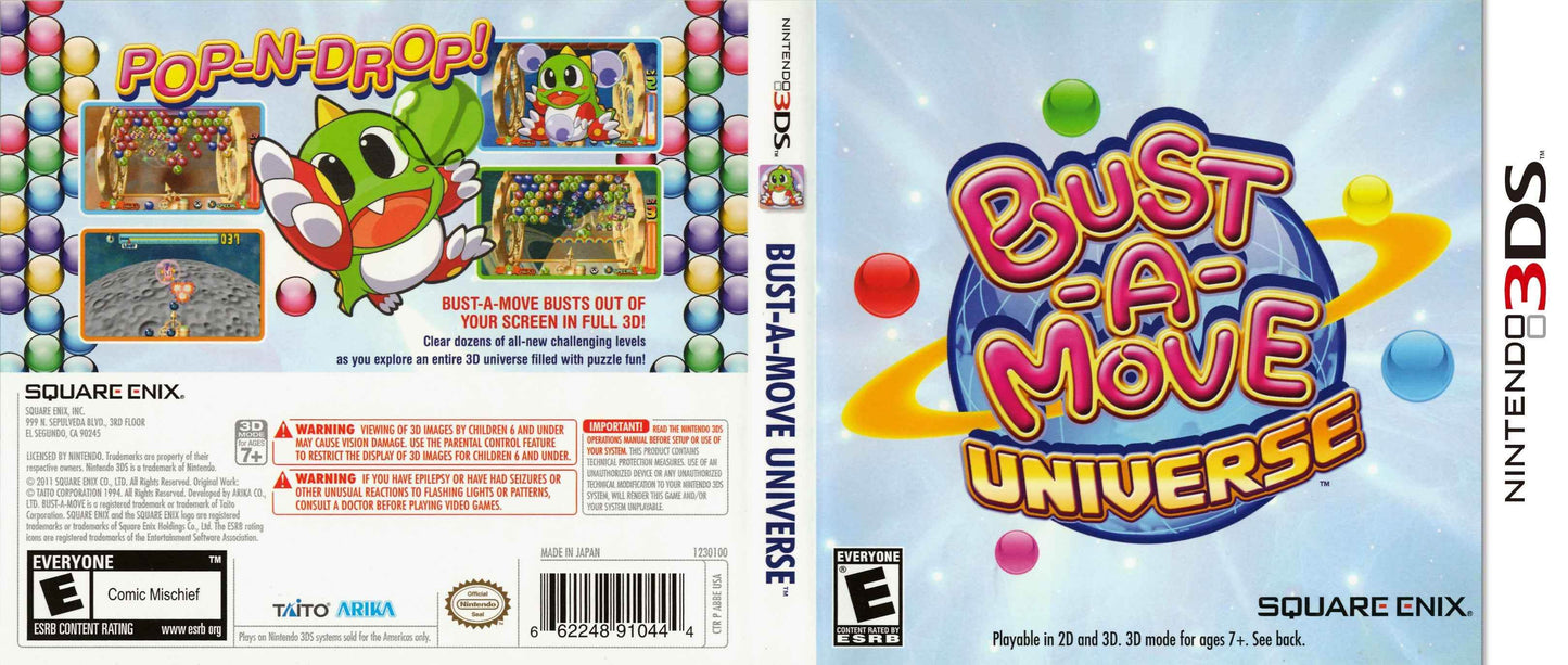 Bust-A-Move Universe Cover Art - WOI Solutions
