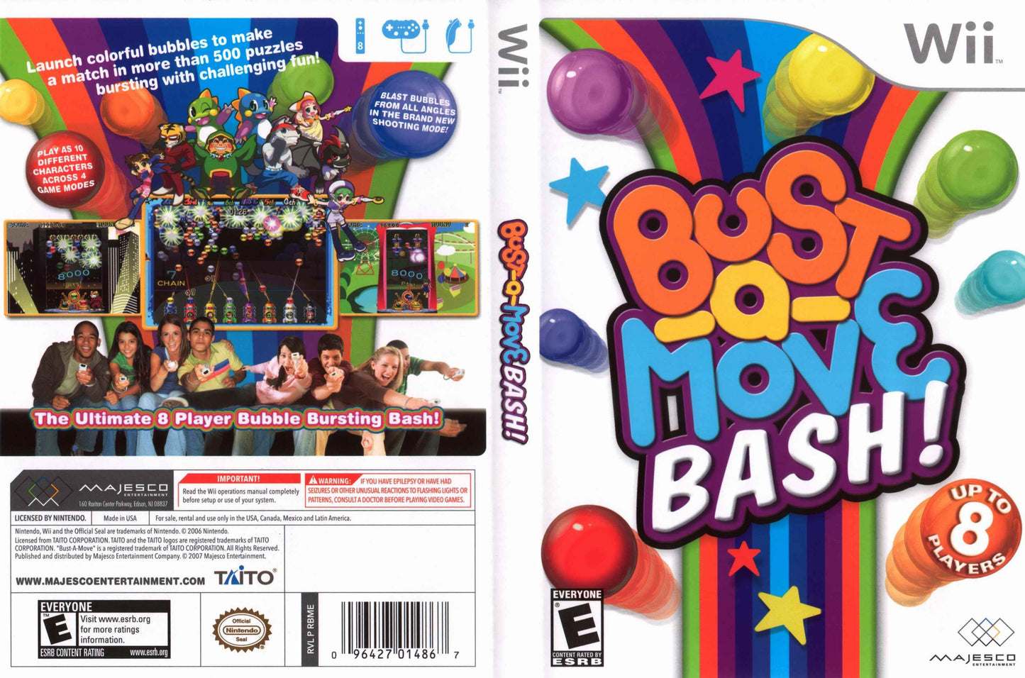 Bust-a-Move Bash! Cover Art - WOI Solutions