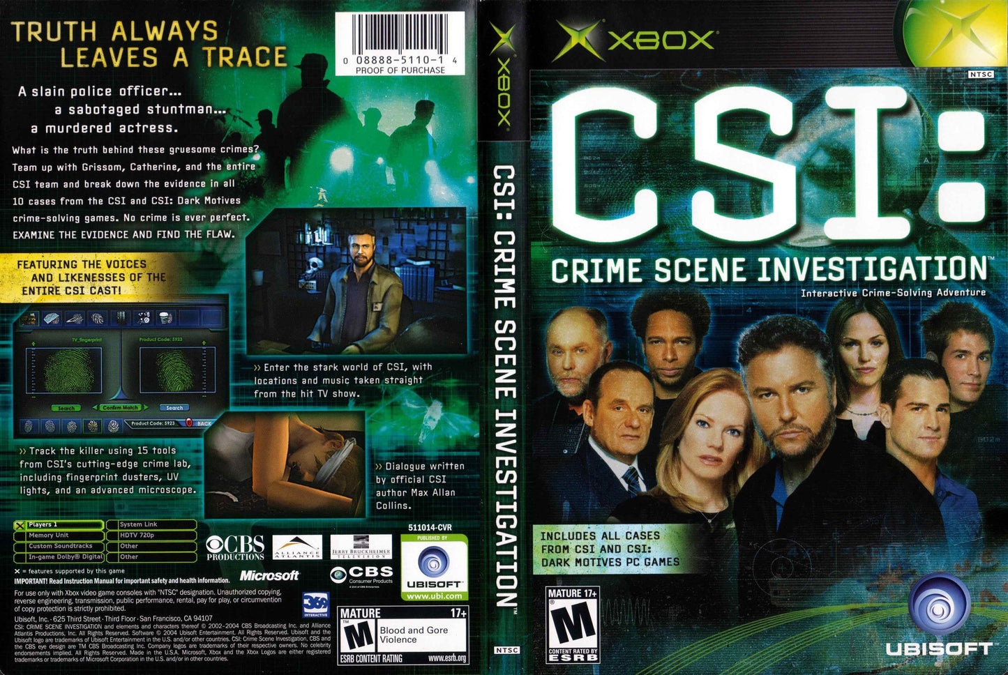 CSI Crime Scene Investigation Cover Art - WOI Solutions