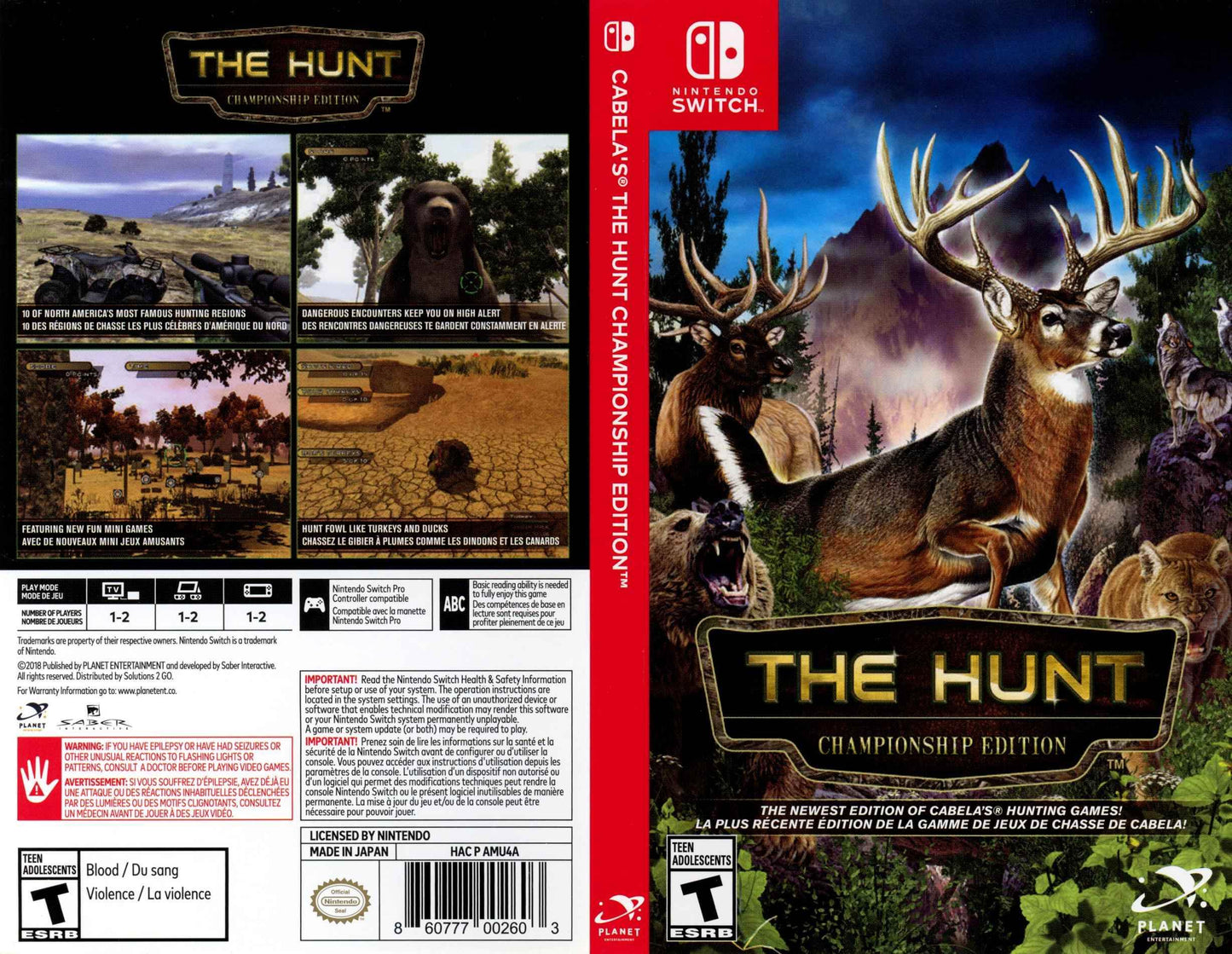 Cabela's The Hunt Championship Edition Cover Art - WOI Solutions
