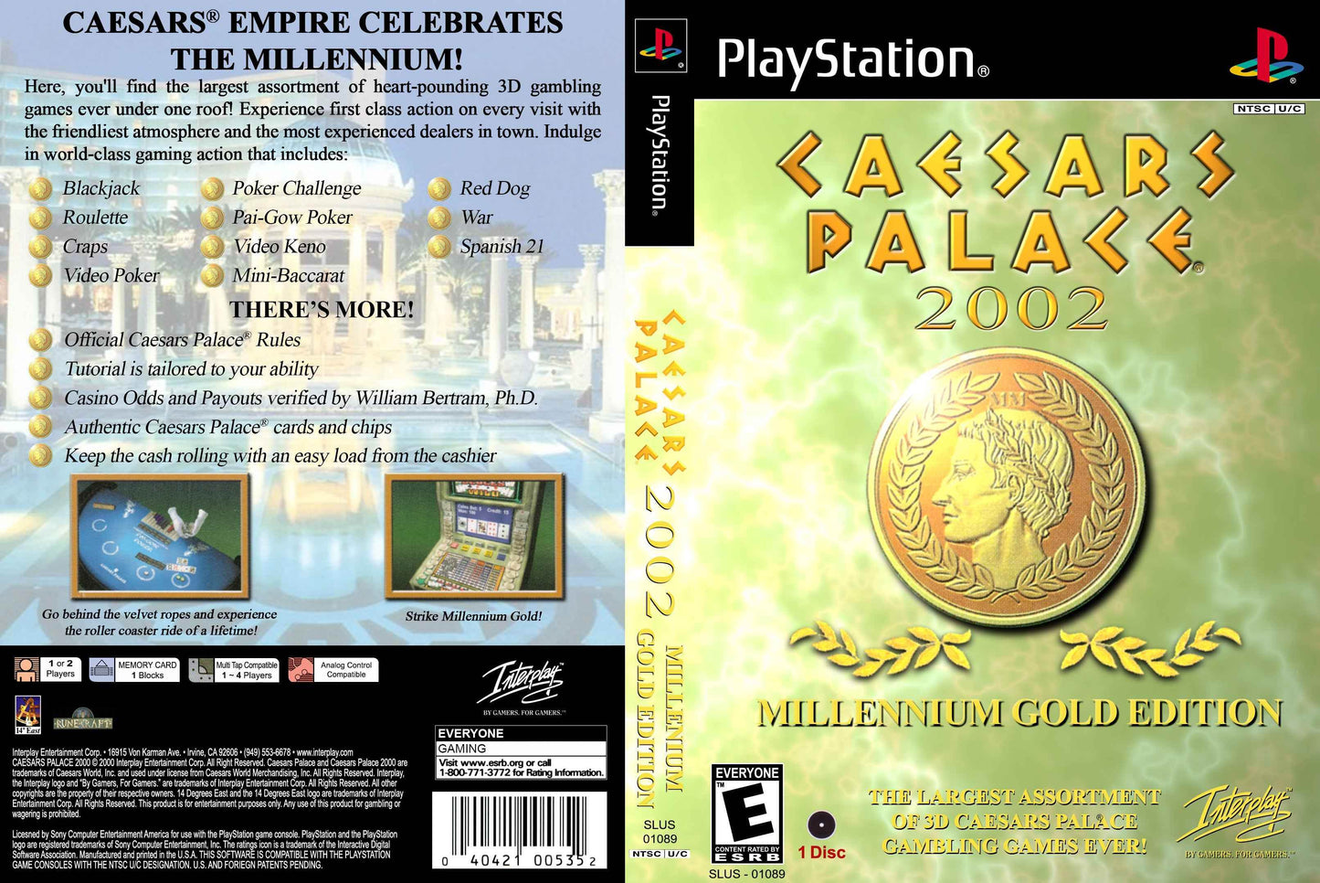 Caesars Palace Cover Art - WOI Solutions