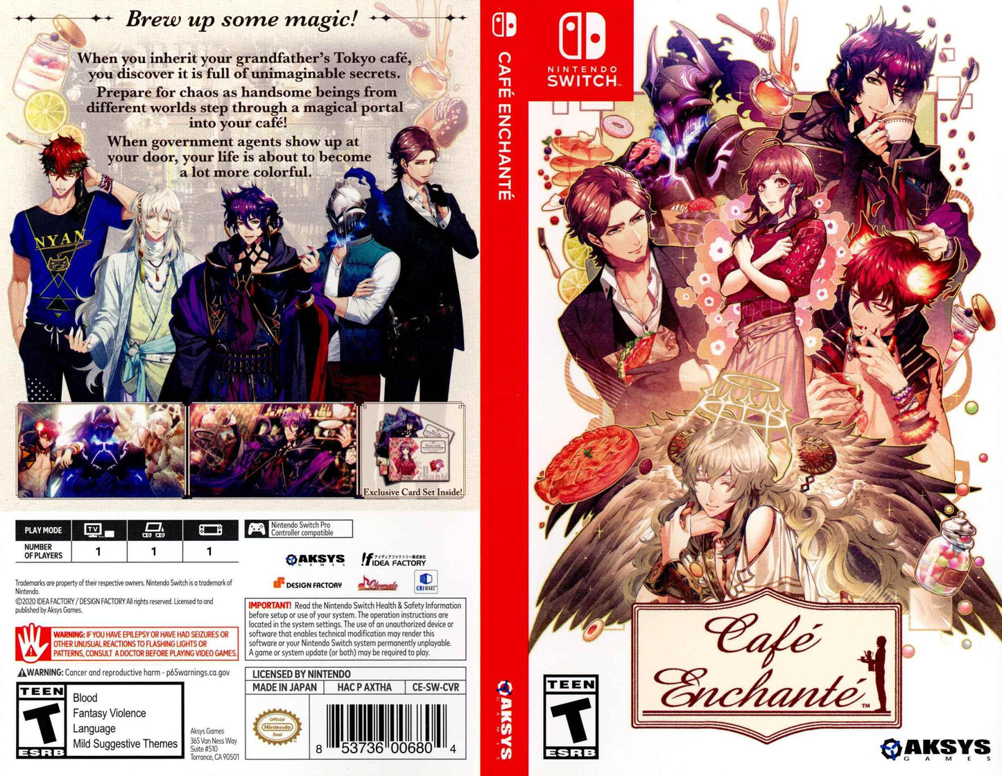Café Enchanté Cover Art - WOI Solutions