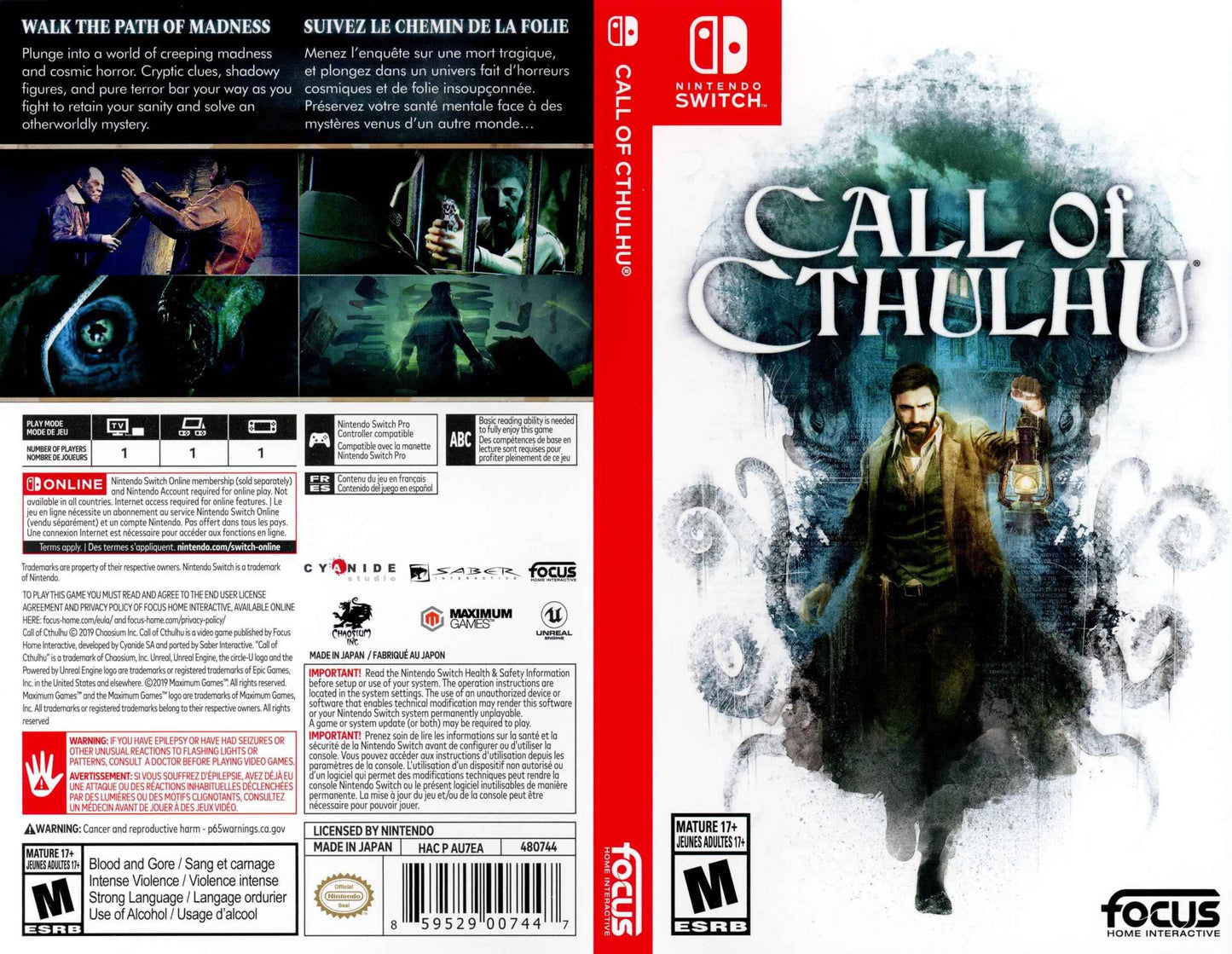 Call of Cthulhu Cover Art - WOI Solutions