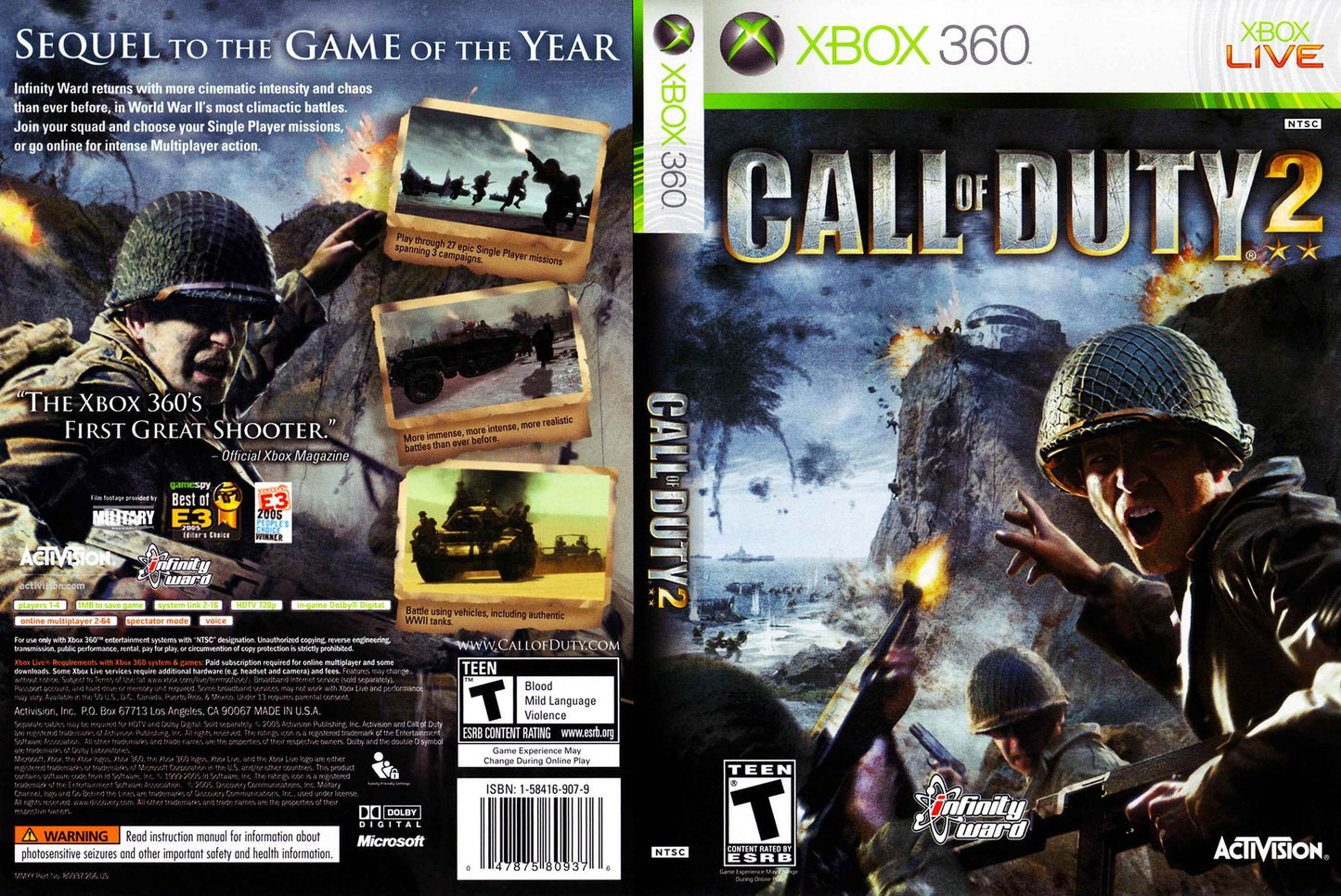 Call of Duty 2 Cover Art - WOI Solutions