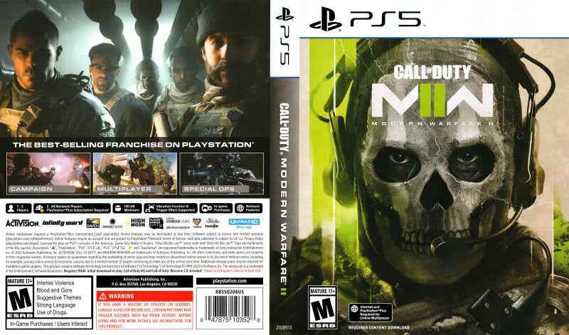 Call of Duty Modern Warfare II Cover Art - WOI Solutions
