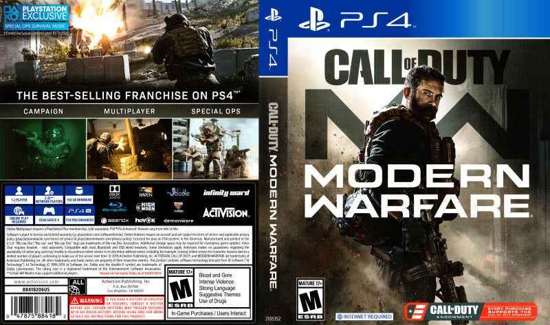 Call of Duty Modern Warfare Cover Art - WOI Solutions