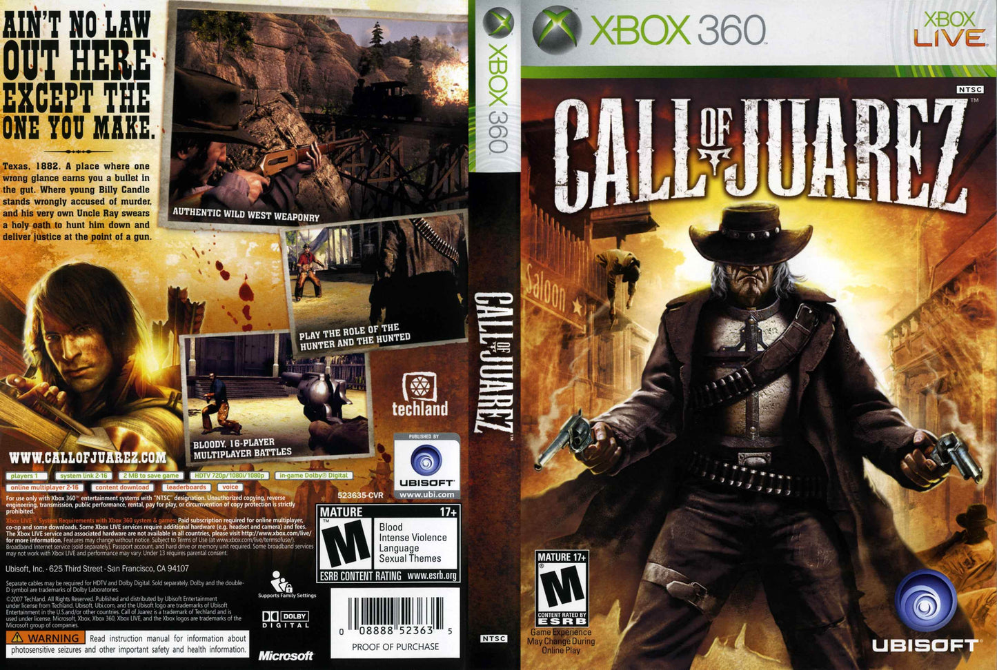 Call of Juarez Cover Art - WOI Solutions